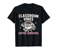 Divertida taza de café para aula, diseño de enseñanza para profesor Camiseta