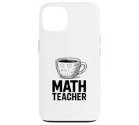 Divertida Taza de café para Profesor de matemáticas, cálculo de álgebra Carcasa para iPhone 13