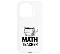 Divertida Taza de café para Profesor de matemáticas, cálculo de álgebra Carcasa para iPhone 15 Pro