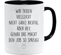 Divertida taza de trabajo | Taza de oficina | Regalo de cumpleaños de compañera de trabajo | Taza para colega de trabajo | Taza con frases divertidas