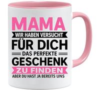 Divertida taza para mamá | Regalo para mamá con humor | Mensaje "Du hast ja bereits uns" | Idea de regalo para el Día de la Madre Cumpleaños | Regalos para el Día de la Madre