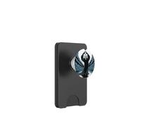 Divertida Temporada Espeluznante Fantasma Cara aterradora Halloween PopSockets PopWallet para MagSafe