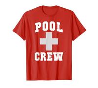 Divertida tripulación de piscina Papá Vacay Swim Cruise Surfing Vacation Camiseta