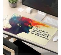 Divertidas alfombrillas de ratón Life'S Journey Is Tough, But A Good Heart Makes You Strong, Mouse Pad Work Funny Funny Mouse Pads para escritorio