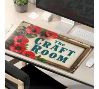 Divertidas alfombrillas de ratón para el trabajo, la sala de manualidades, alfombrilla de ratón grande