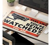 Divertidas alfombrillas de ratón para el trabajo, ¿te sientes como si estuvieras viendo? Tu eres. Alfombrilla para mouse de escritorio grande y divertida