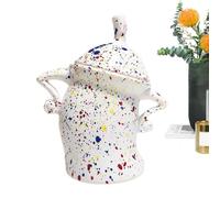 Divertidas cajas de comida - Tarros de cocina descarados, juego de recipientes herméticos que ofrecen un almacenamiento elegante | Soportes decorativos versátiles, ideales para azúcar, café, té