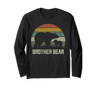 Divertidas Camisas Cub Bro Sis Siblings, Brother Bear Manga Larga