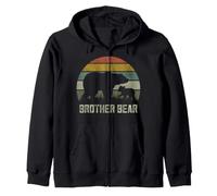 Divertidas Camisas Cub Bro Sis Siblings, Brother Bear Sudadera con Capucha