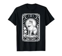 Divertidas Camisas de Capibara The Cappy Mystic Tarot Camiseta