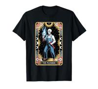 Divertidas Camisas de papá Plumbing The Plumber Skeleton Tarot Camiseta