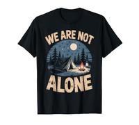 Divertidas Camisetas de Cebo para Mosquitos para Acampar No Estamos Solos Camiseta