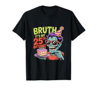 Divertidas Camisetas de Halloween con Forma de Zombi de Bruh It's My 25 Birthday Camiseta
