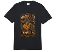 Divertidas Cuerdas de mandolina Felicidad, Diciendo sarcástico Comfort Colors Adult Heavyweight T-Shirt