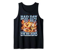 Divertidas Enchiladas pirateadas Bad Day to Be Camiseta sin Mangas