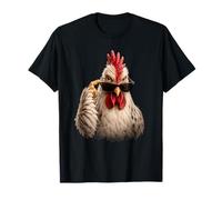 Divertidas Gafas de Sol de Gallo Funny Chicken Farm Camiseta