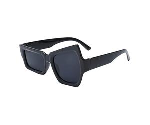 Divertidas gafas de sol irregulares, lentes de sol con personalidad, lentes de sol asimétricos ligeros, lentes de sol asimétricos para reuniones llenas de risas