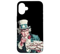 Divertidas Galletas de Navidad de Sam's para Santa y la Noche de Navidad Carcasa para iPhone 16 Plus