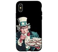 Divertidas Galletas de Navidad de Sam's para Santa y la Noche de Navidad Carcasa para iPhone X/XS