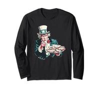 Divertidas Galletas de Navidad de Sam's para Santa y la Noche de Navidad Manga Larga