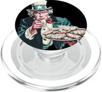 Divertidas Galletas de Navidad de Sam's para Santa y la Noche de Navidad PopSockets PopGrip para MagSafe