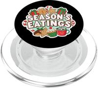 Divertidas Galletas navideñas de Season's Eating, Caramelos para niños PopSockets PopGrip para MagSafe