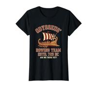 Divertidas Ideas para Disfraces grupales de Odysseus Rowing Team The Odyssey Camiseta gráfica económica, Mujer, Negro, XL