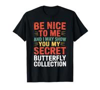 Divertidas Mariposas Mariposas Coleccionista Colección Broma Humor Camiseta