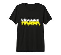 Divertidas Náuseas Medios Colores Blanco/Amarillo Camiseta Premium