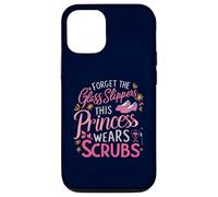 Divertidas Pantuflas de Cristal Que Esta Princesa USA Uniformes médicos Carcasa para iPhone 12/12 Pro