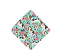 Divertidas tarjetas de ambientador de coche con impresión de perro, 10 unidades, para hojas colgantes perfumadas para baño con cuerda