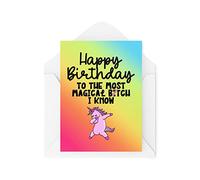 Divertidas tarjetas de felicitación de novedad | To The Most Magical... I Know | Cumpleaños Hermana Mejor Amigo | Bromas Bromas Divertidas | CBH1333