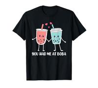 Divertidas Tazas de té Kawaii Boba You Had Me At Boba Tea Lover Camiseta