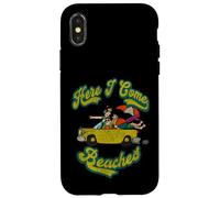 Divertidas Vacaciones Camping Senderismo RV Camper Beach Trip Carcasa para iPhone X/XS