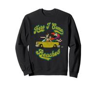 Divertidas Vacaciones Camping Senderismo RV Camper Beach Trip Sudadera