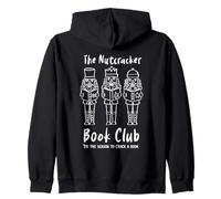 Divertidas Vacaciones de Lectura navideña de The Nutcracker Book Club Sudadera con Capucha