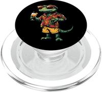 Divertidas vacaciones de verano camaleón PopSockets PopGrip para MagSafe