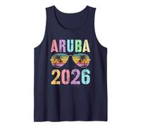 Divertidas Vacaciones en Aruba 2026, Las Mejores Vacaciones de la Historia, Que Coinciden con su Mejor Amiga, mamá Camiseta sin Mangas