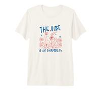 Divertidas Vacaciones en la Playa de Dinosaurios de Vibes in Shambles Camiseta Premium