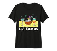 Divertidas Vacaciones en Las Palmas en España Camiseta Premium
