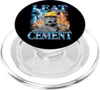 Divertidísimo Pirata de I Eat Cement Gen Z Meme Cat PopSockets PopGrip para MagSafe