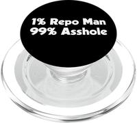 Divertido 1% Repo Man 99% Culo | Cobrador de deudas PopSockets PopGrip para MagSafe