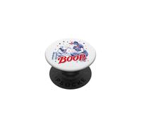 Divertido 4 de Julio Boop Farm Girl & Baby Pig Patriotic USA PopSockets PopGrip Adhesivo