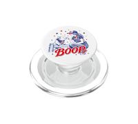 Divertido 4 de Julio Boop Farm Girl & Baby Pig Patriotic USA PopSockets PopGrip para MagSafe