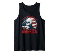 Divertido 4 de julio Dios bendiga este gran caos llamado Camiseta sin Mangas