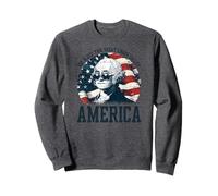 Divertido 4 de julio Dios bendiga este gran caos llamado Sudadera