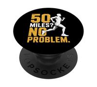 Divertido: 50 Millas, no Hay Problema en Decir Ultra Runner PopSockets PopGrip Adhesivo