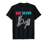 Divertido 67 Ice Cream Drip Meme Six Seven Gen Alpha Slang Camiseta