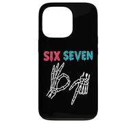 Divertido 67 Ice Cream Drip Meme Six Seven Gen Alpha Slang Carcasa para iPhone 13 Pro