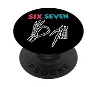 Divertido 67 Ice Cream Drip Meme Six Seven Gen Alpha Slang PopSockets PopGrip Adhesivo